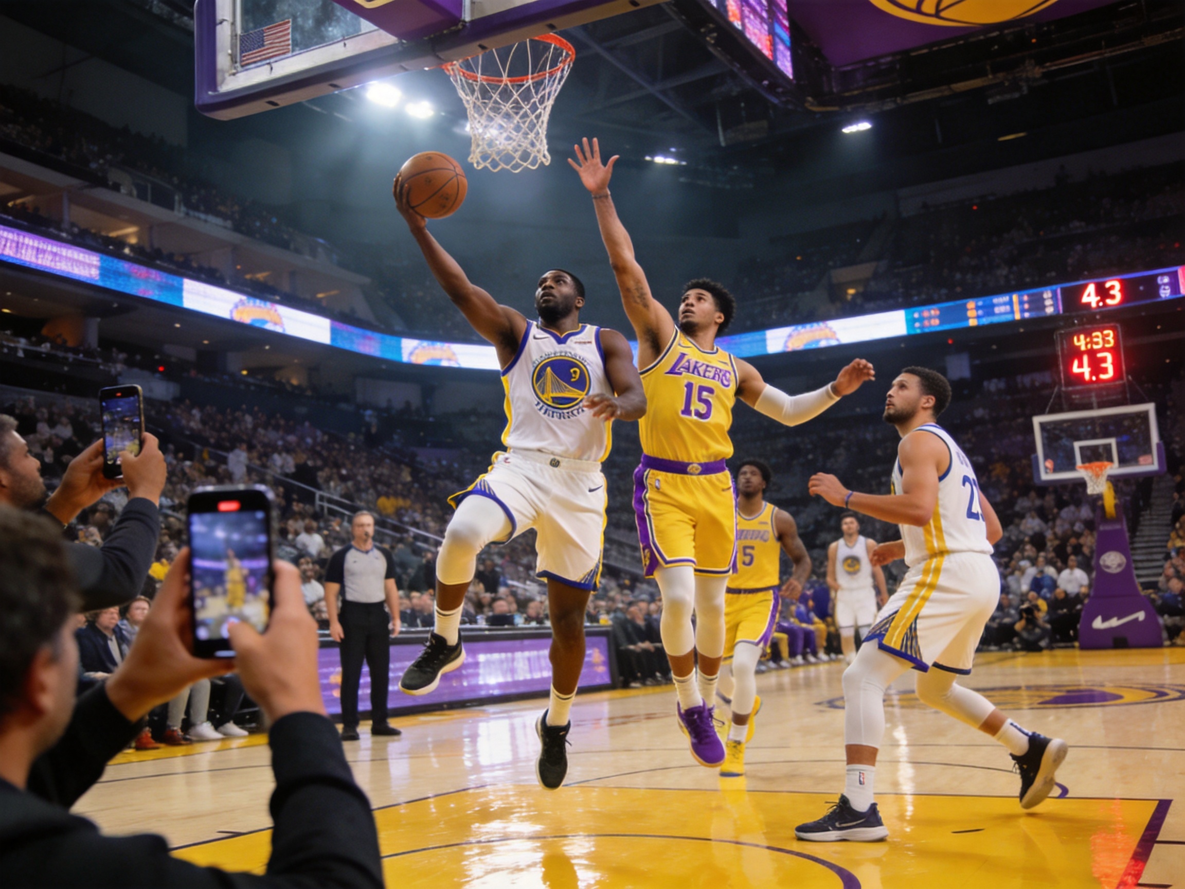 NBA湖人加时赛战报